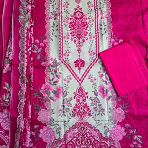 Karizma Three Piece ( Unstitched) KZ-09