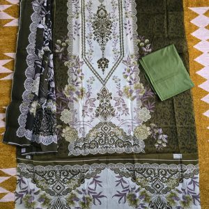 Karizma Three Piece ( Unstitched) KZ-11